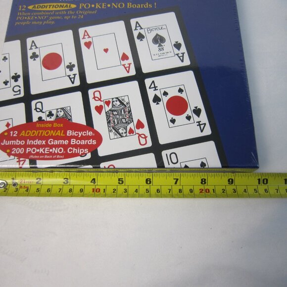 Pokeno Bicycle PO•KE•NO 2 Game "The Thrill of Poker, Suspense of Keno" - Picture 8 of 9